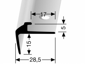 Treppenkantenprofil DEKO Nr. 850