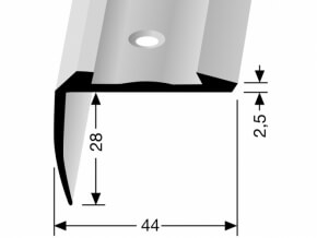 Treppenkantenprofil KOMBI Nr. 705