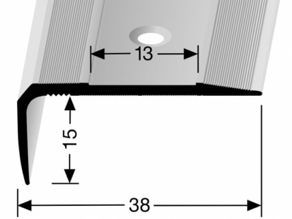Treppenkantenprofil Messing RENO Nr. 711