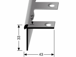 Treppenkantenprofil Nr. 874 EB