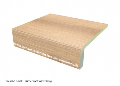 Laminatstufe Eiche Natur Hafa mit Stellstufe