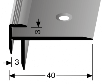 Treppenkantenprofil Nr. 826
