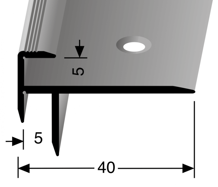 Treppenkantenprofil Nr. 830