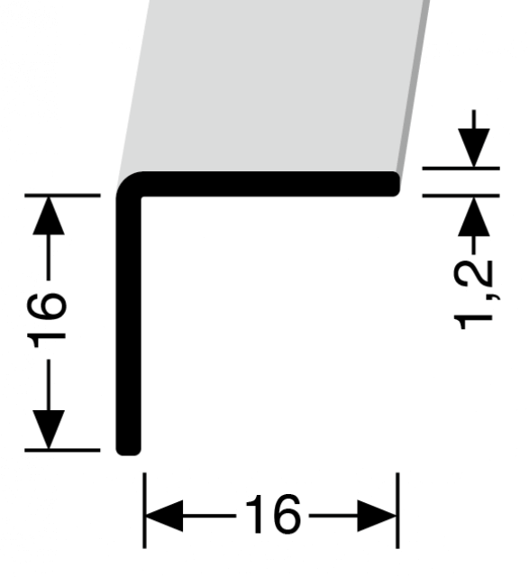 Winkelprofil Nr. 277U