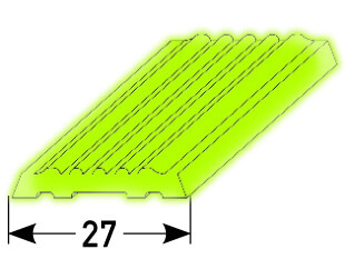 Gleitschutz Nr. 335 (27mm, nachleuchtend)