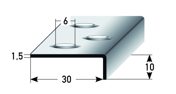 Treppenkante Nr. 311 (Edelstahl)