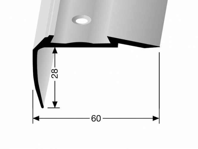 Treppenkantenprofil KOMBI Nr. 706A