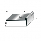 Treppenkantenprofil Nr. 383 (Aluminium)
